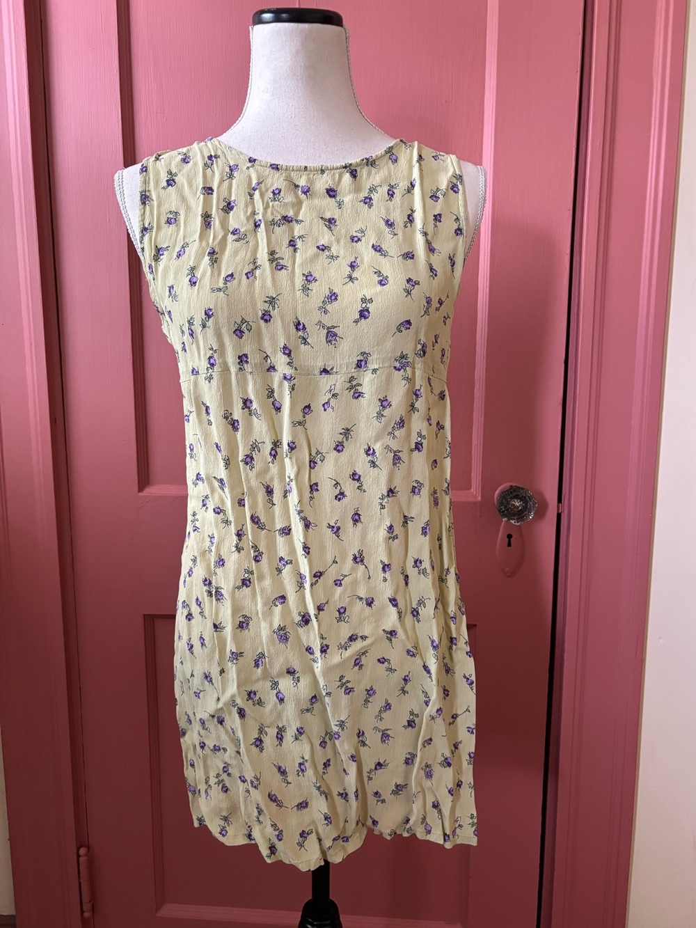 Vintage • Floral Mini Dress